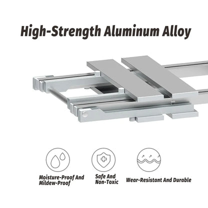 Lightweight Aluminum Alloy Folding Stool Portable for Camping Hiking Fishing