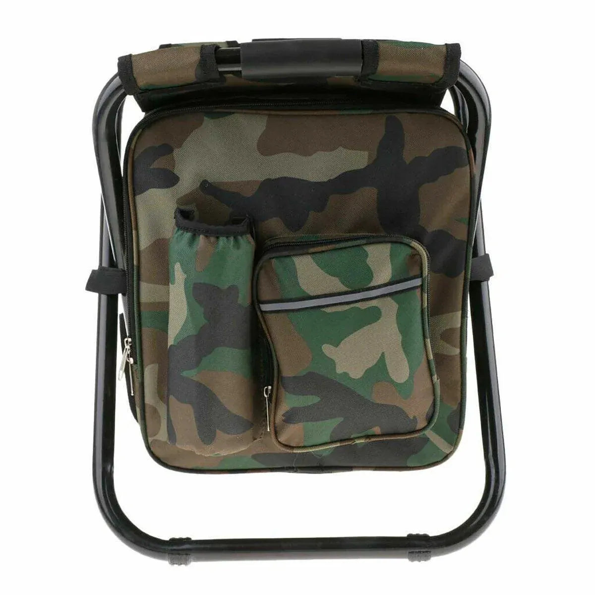 Portable Outdoor Folding Chair Oxford Small Stool for Fishing Camping Hiking - Green