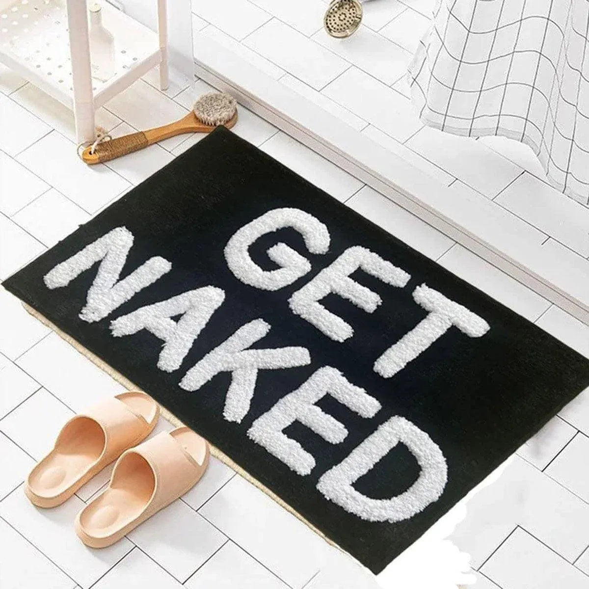 Non Slip Absorbent Bathroom Floor Mat Soft Washable Door Rug Home Decor