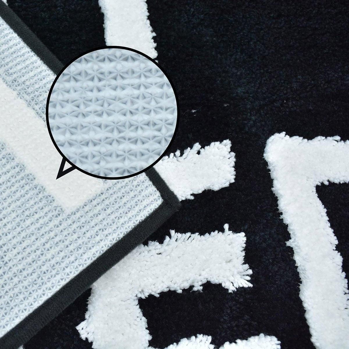 Non Slip Absorbent Bathroom Floor Mat Soft Washable Door Rug Home Decor
