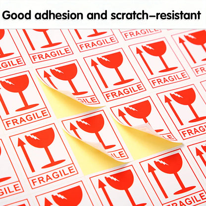 640PCS Fragile Sticker Labels Self Adhesive Logistics Shipping Carton Box Use