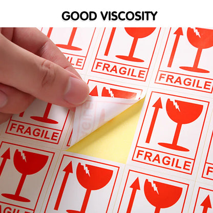 640PCS Fragile Sticker Labels Self Adhesive Logistics Shipping Carton Box Use