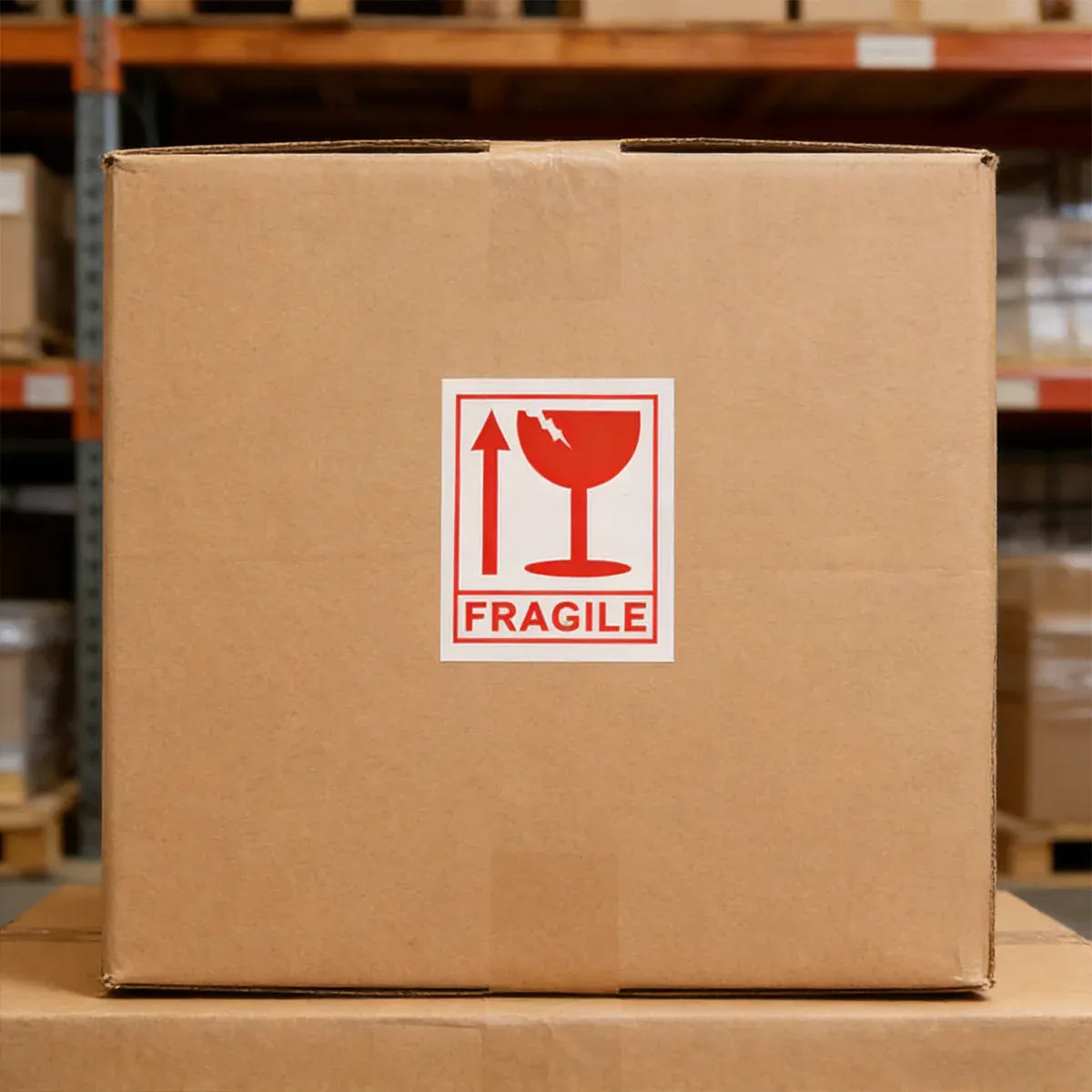 640PCS Fragile Sticker Labels Self Adhesive Logistics Shipping Carton Box Use