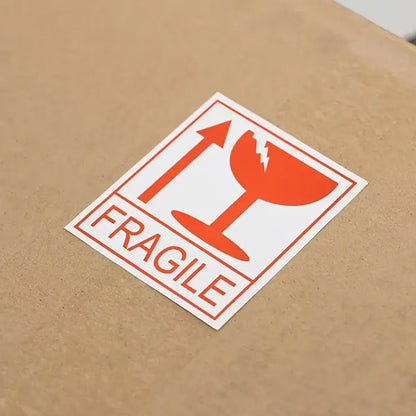 640PCS Fragile Sticker Labels Self Adhesive Logistics Shipping Carton Box Use