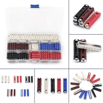 200PCS Automotive Torpedo Fuse Set Boxed for Vehicle Auto Electrical Protection