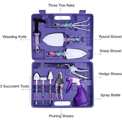5/10PCS Garden Tools Planting Weeding Watering Flower Bonsai Shovel Hand Tools - 5pcs
