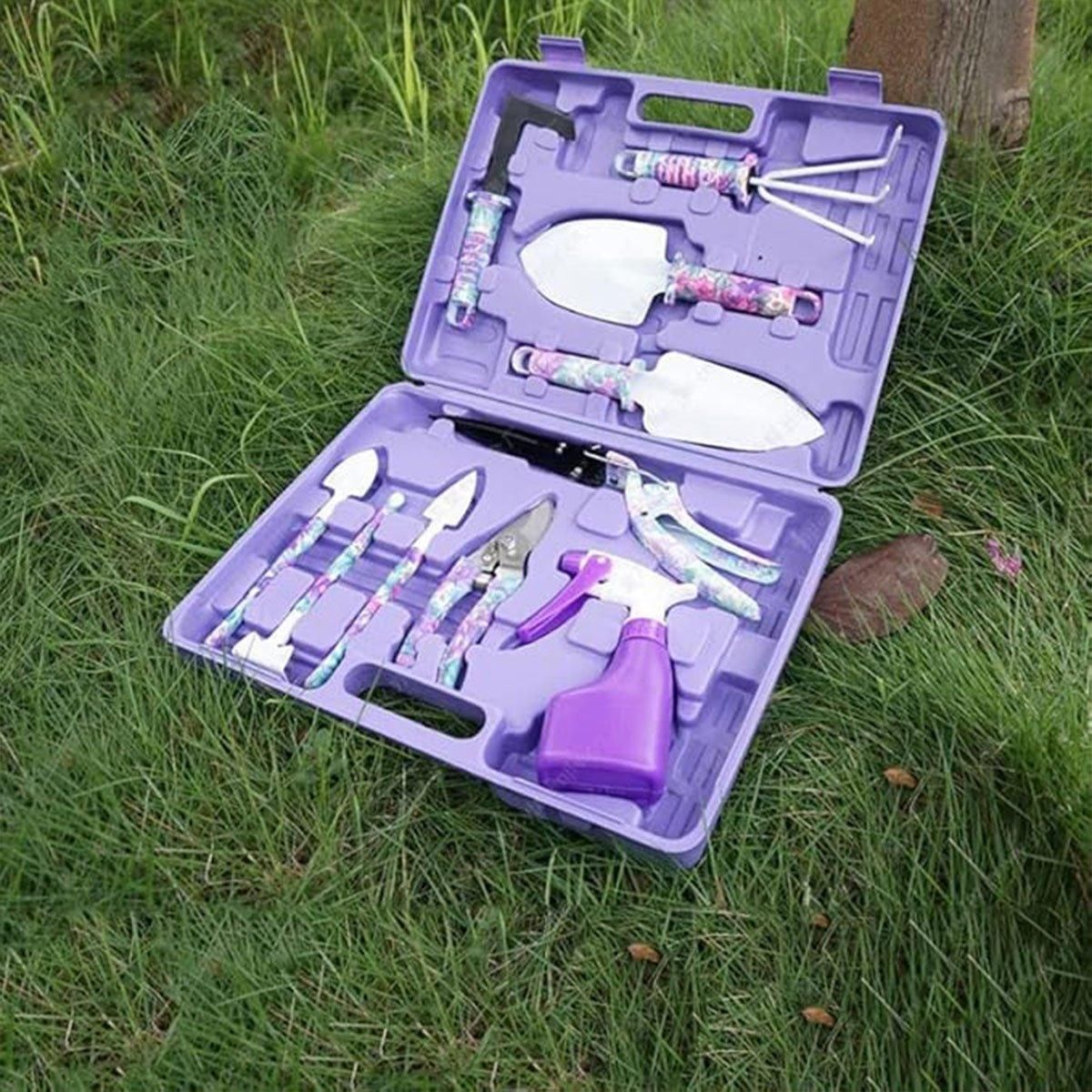 5/10PCS Garden Tools Planting Weeding Watering Flower Bonsai Shovel Hand Tools - 5pcs