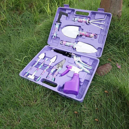 5/10PCS Garden Tools Planting Weeding Watering Flower Bonsai Shovel Hand Tools - 5pcs