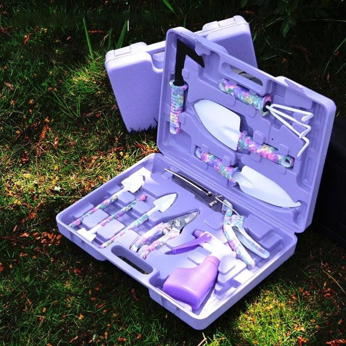 5/10PCS Garden Tools Planting Weeding Watering Flower Bonsai Shovel Hand Tools - 5pcs