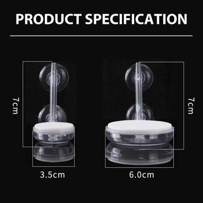 Quiet Bubble Stone Aerator Head Fish Tank Oxygen Pump Nano Air Disc Atomizer - Diameter 35MM