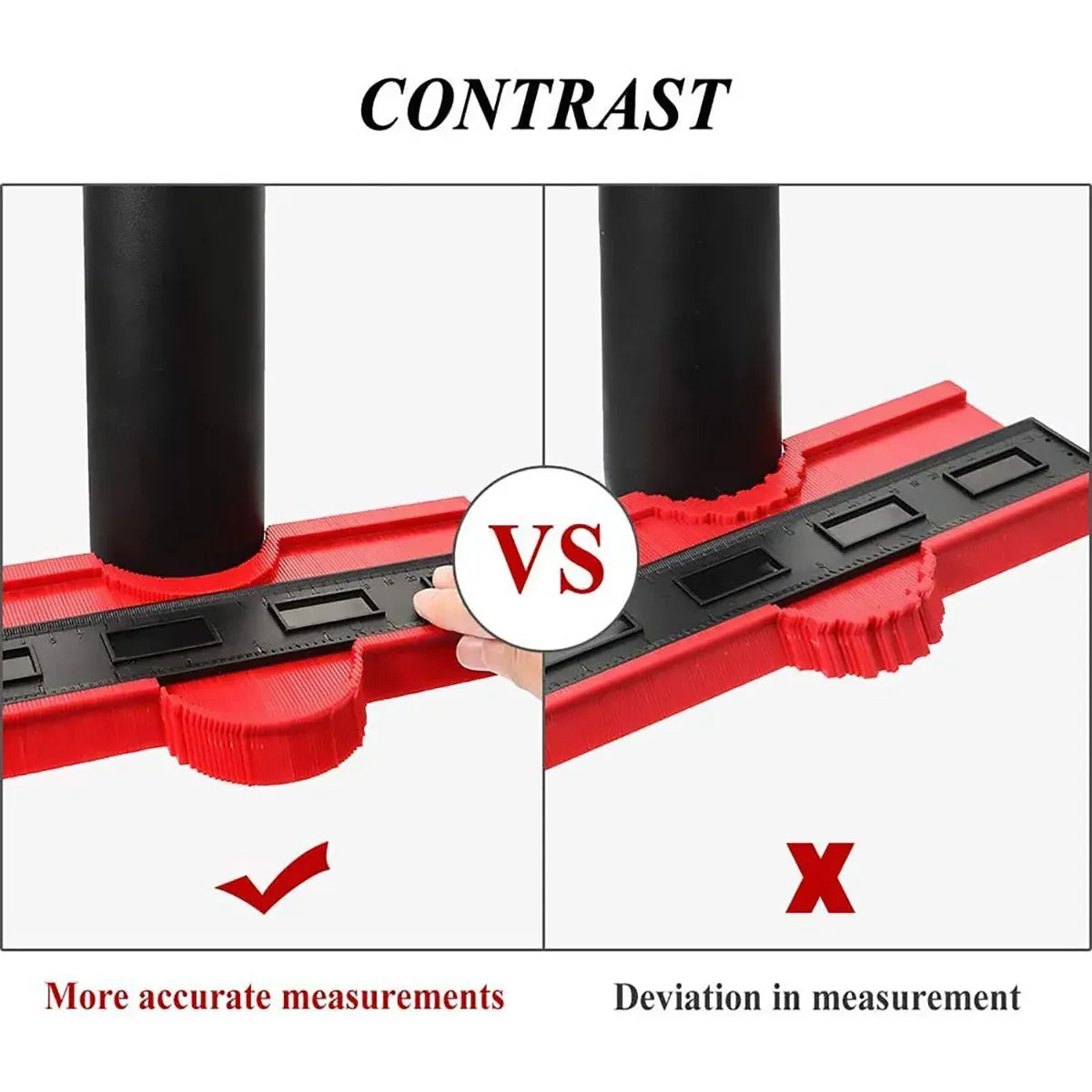 20inch Contour Profiler High Precision Woodworking Tool For Carpentry DIY Projects
