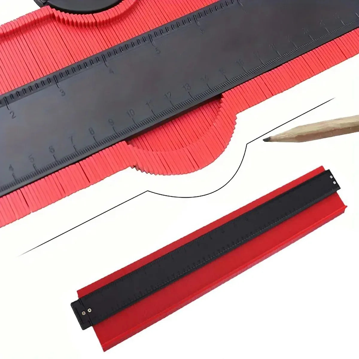 20inch Contour Profiler High Precision Woodworking Tool For Carpentry DIY Projects
