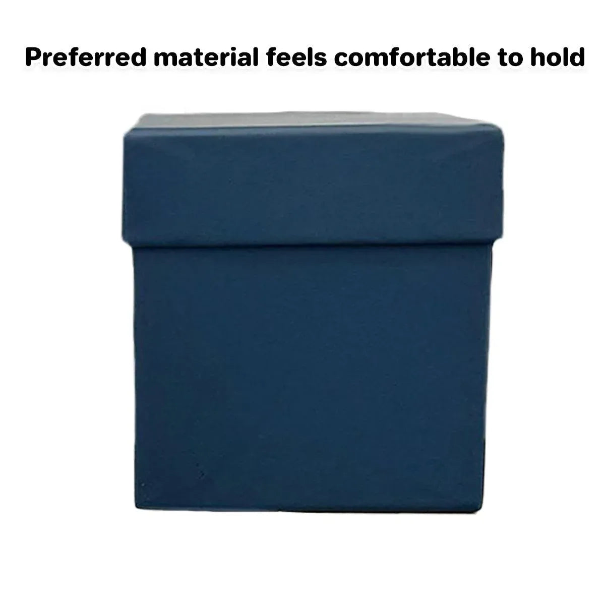 Square Gift Boxes 8pcs Empty Packaging Boxes for Favour Party Wedding Storage - Black-20x16.5cm