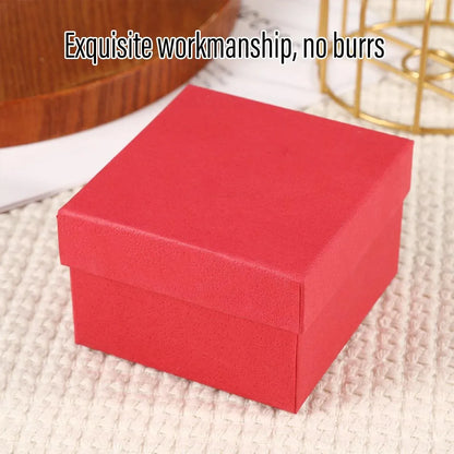 Square Gift Boxes 8pcs Empty Packaging Boxes for Favour Party Wedding Storage - Black-20x16.5cm