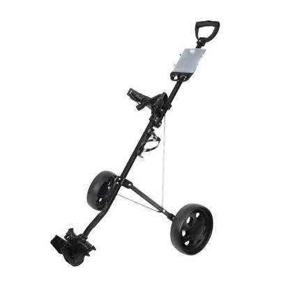 Foldable Aluminum Golf Push Pull Trolley Cart Lightweight Buggy for Easy Transport