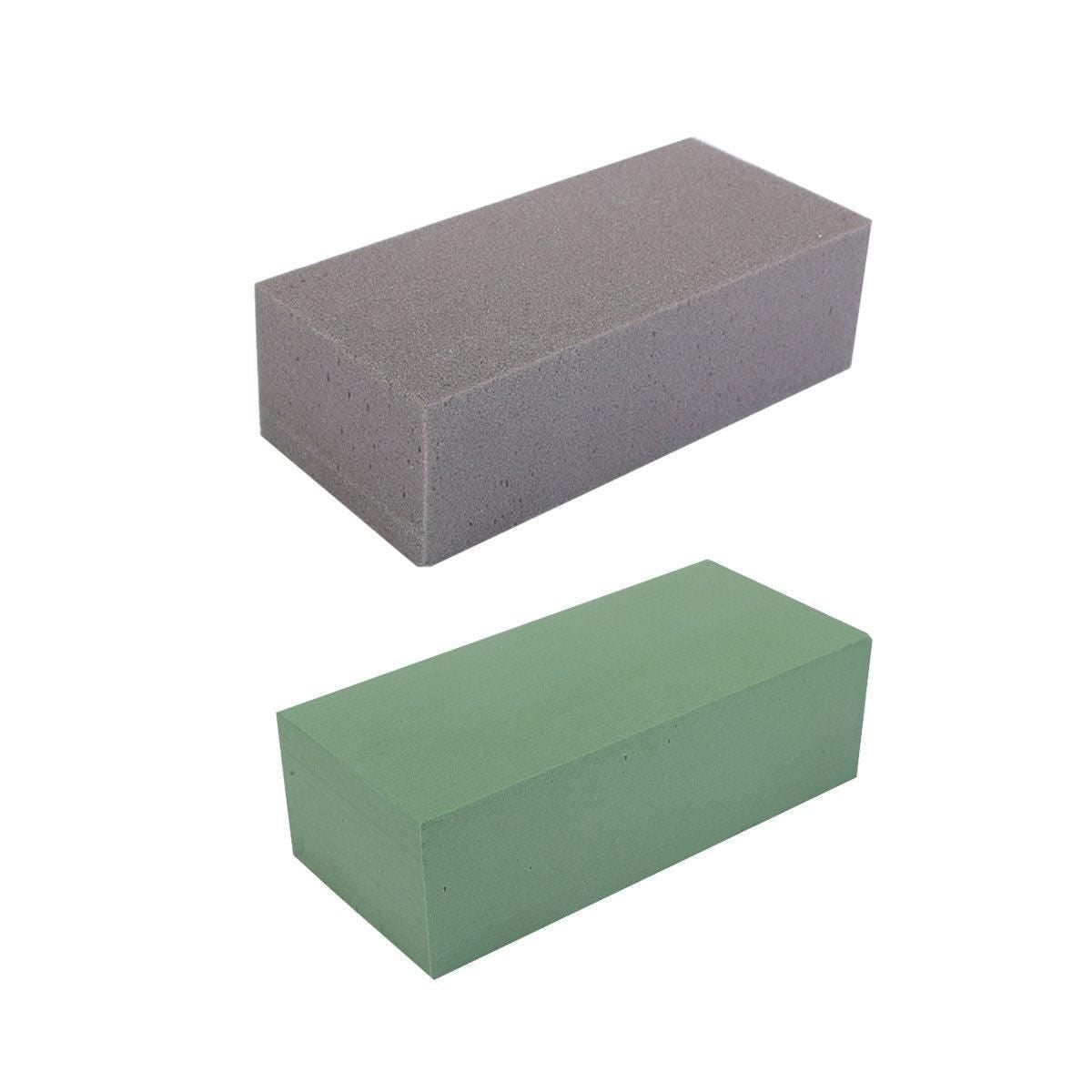 Floral Foam Blocks for Dry Wet Artificial Flower Arrangements Florist Supplies - Wet 2PCS