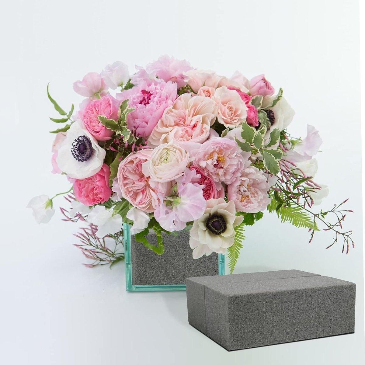 Floral Foam Blocks for Dry Wet Artificial Flower Arrangements Florist Supplies - Dry 2PCS