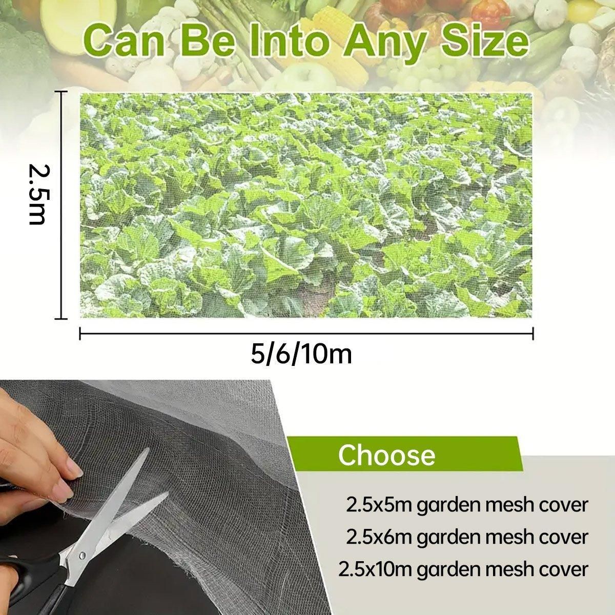 Agricultural Insect-proof Greenhouse Net for Fruit Vegetable Plant Protection - 250CMx6M