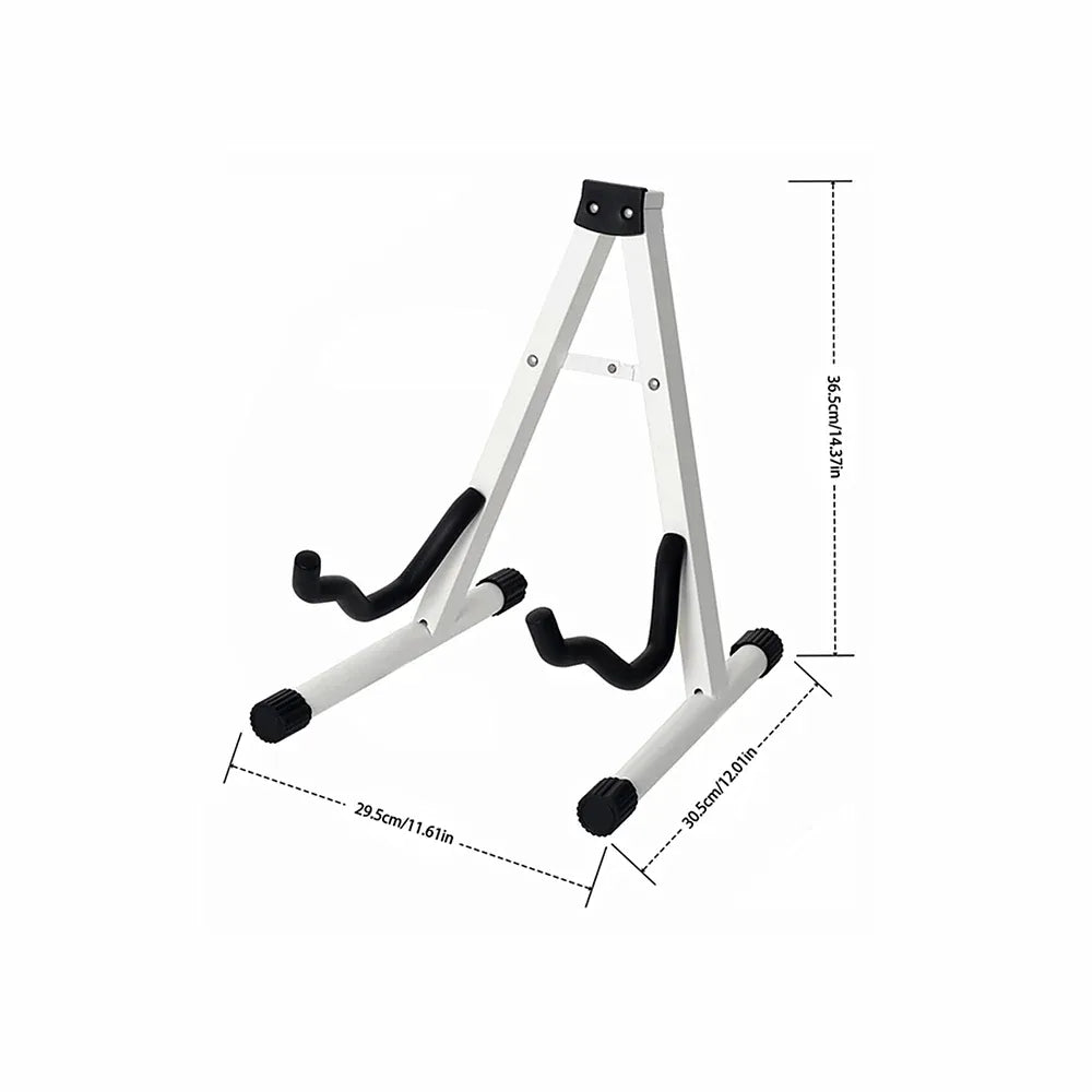 A Type Folding Guitar Stand Portable Holder for Acoustic Electric Bass