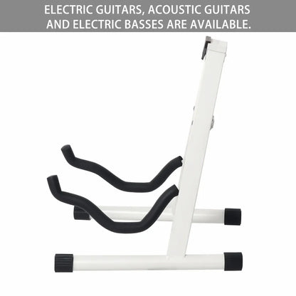 A Type Folding Guitar Stand Portable Holder for Acoustic Electric Bass