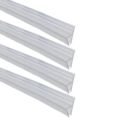 Silicone Sealing Strip Weatherproof Soundproof Door Window Seal for Home Office - 0.6 x 100CM