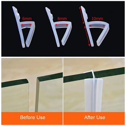 Silicone Sealing Strip Weatherproof Soundproof Door Window Seal for Home Office - 0.6 x 100CM
