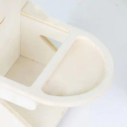 Hamster Critter Dining Chair Food Table Small Animal Feeding Table and Chair Set