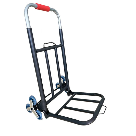 Folding Hand Trolley Heavy Duty Solid Wheel or Stair Climber Tri Wheel for Moving - Stair Climber