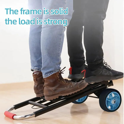 Folding Hand Trolley Heavy Duty Solid Wheel or Stair Climber Tri Wheel for Moving - Stair Climber