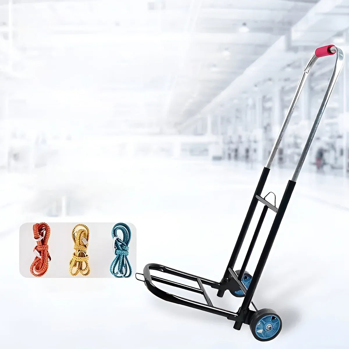 Folding Hand Trolley Heavy Duty Solid Wheel or Stair Climber Tri Wheel for Moving - Stair Climber