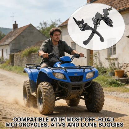 Folding Brake Clutch Lever Set Left Right Handle Off Road Motorcycle ATV Use