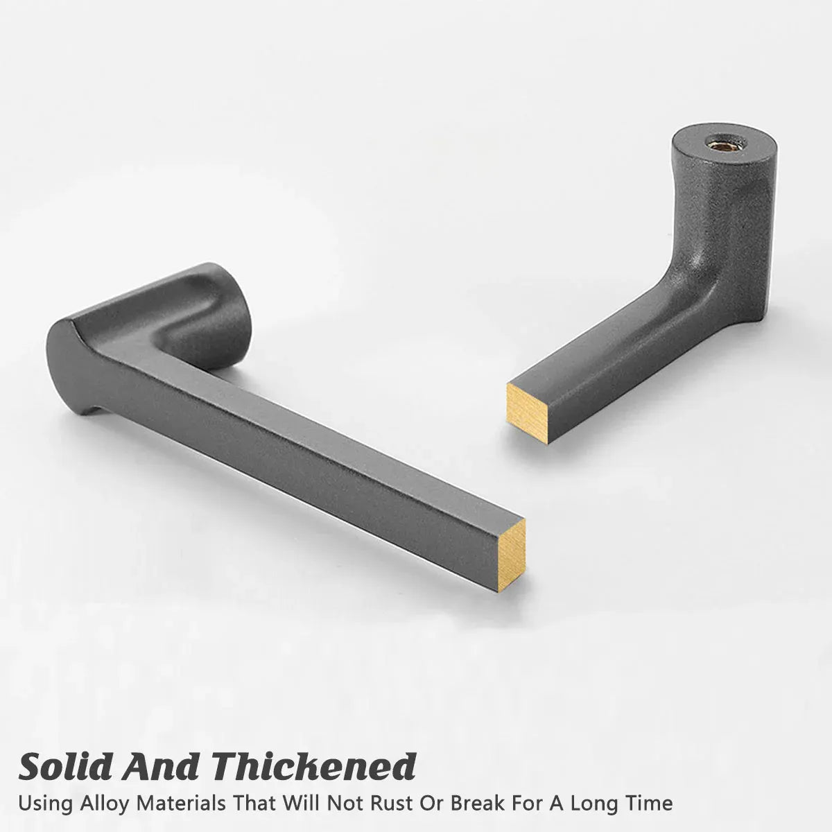 Modern Simple Cabinet Door Handle 96mm 128mm Long Pull for Kitchen Furniture - Black - 96mm