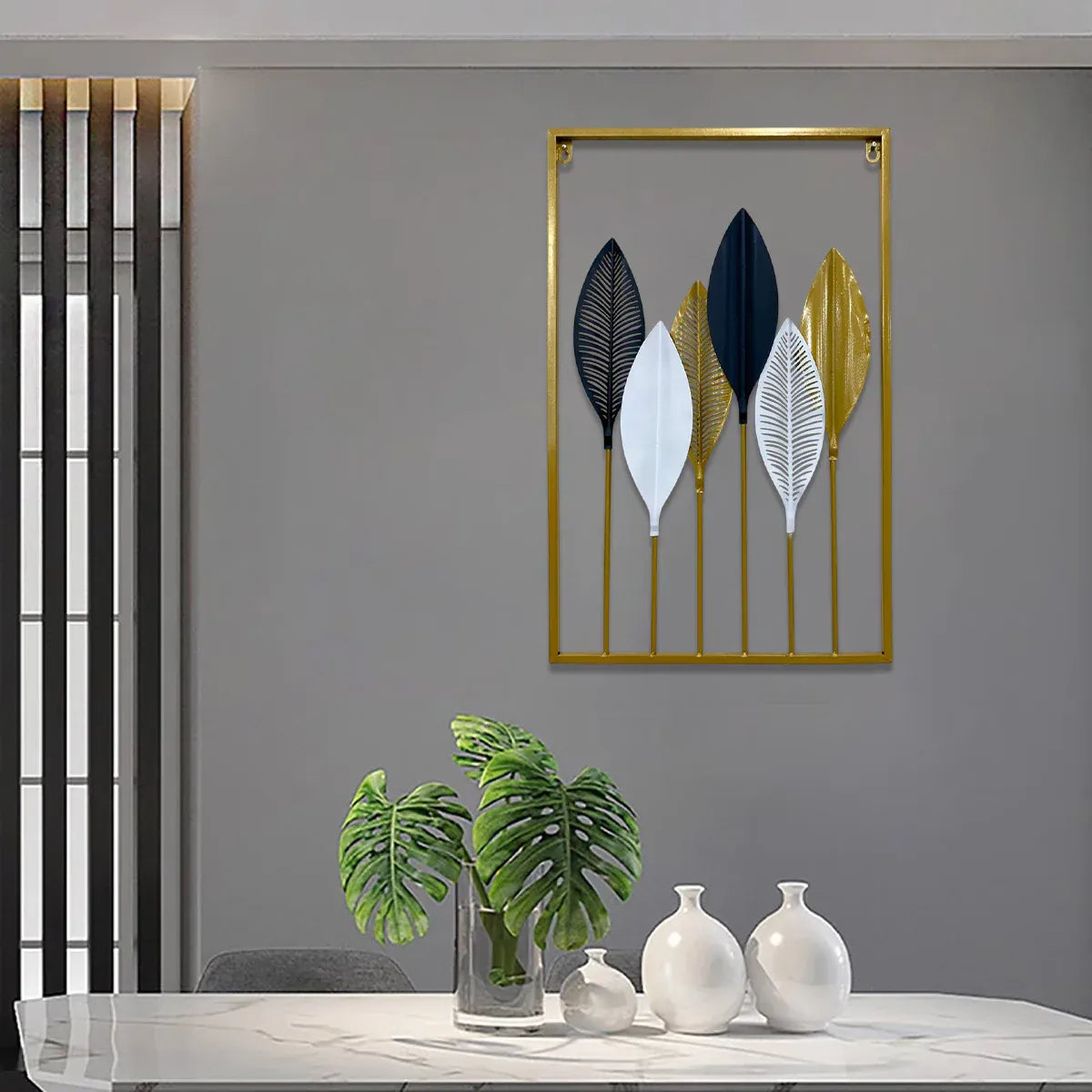 Simple Iron Wall Decoration Wall Hanging TV Background Dining Room Porch Decor