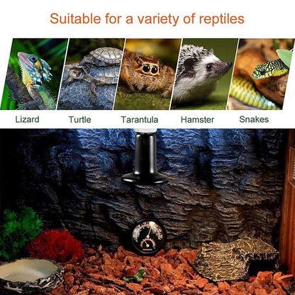 2X Ceramic Infrared Heat Lamp Bulbs for Reptiles and Terrariums - 25W-2PCS