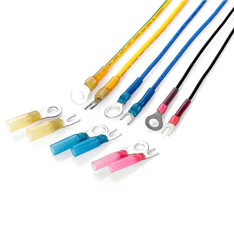 240PCS Heat Shrink Wire Connectors Electrical Crimp Marine Automotive Terminals