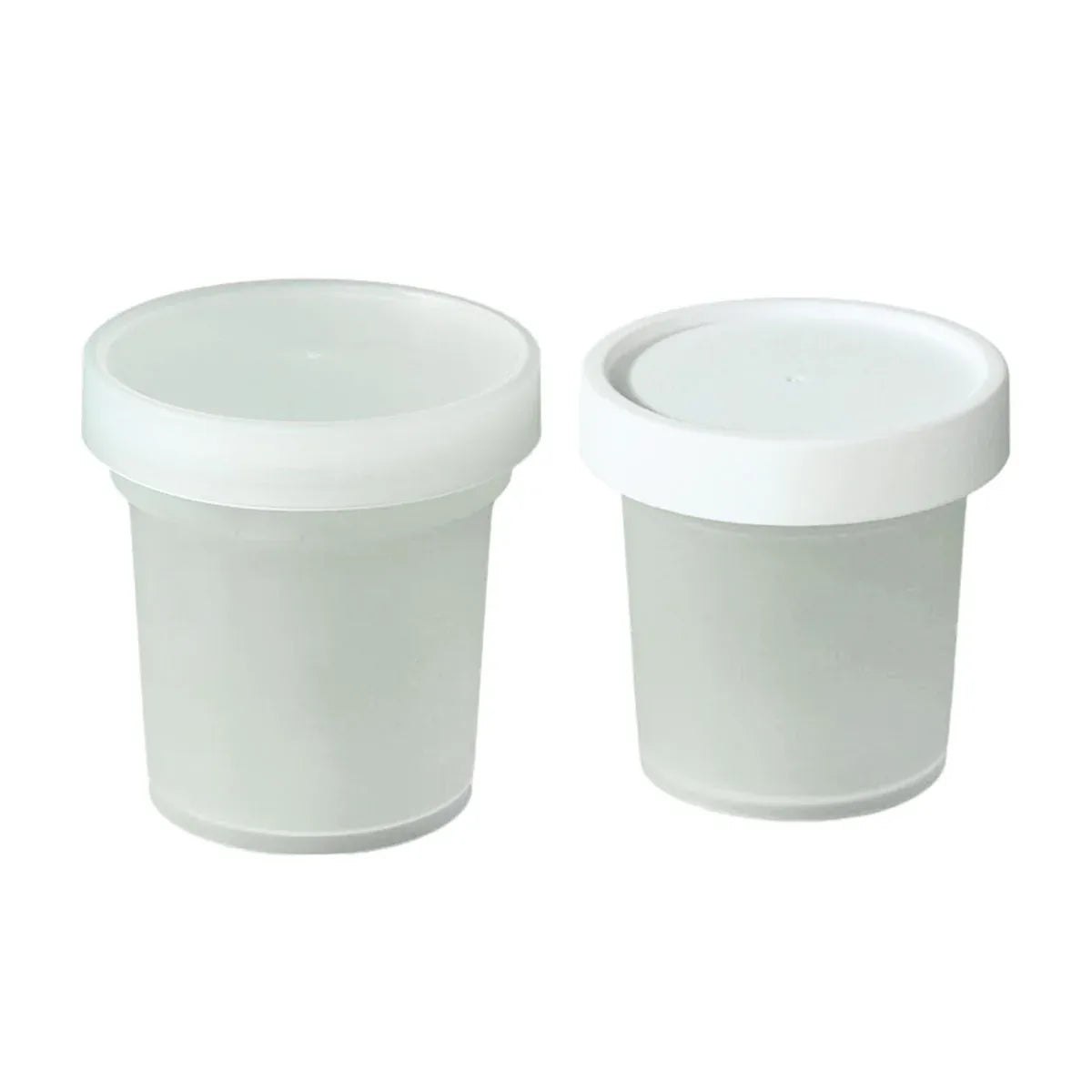 50pcs Dessert Packing Boxes 300ml 500ml Clear Takeout Cup Containers for Cake - 300ml