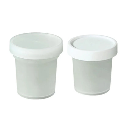 50pcs Dessert Packing Boxes 300ml 500ml Clear Takeout Cup Containers for Cake - 300ml