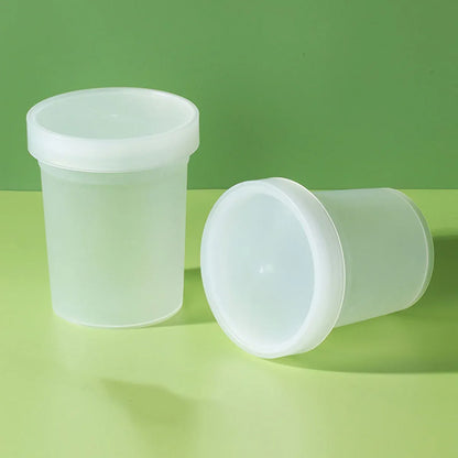 50pcs Dessert Packing Boxes 300ml 500ml Clear Takeout Cup Containers for Cake - 300ml