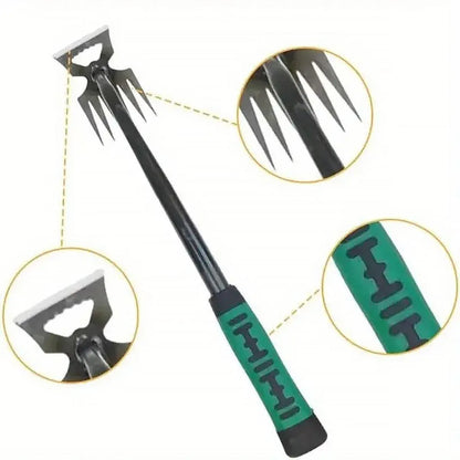 Garden Weeding Digging Tool Farm Household Hoe Durable Handheld Weeder Artifact - 11 teeth