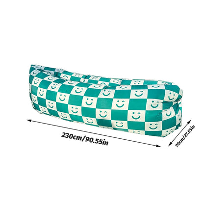 Music Festival Inflatable Sofa Outdoor Picnic Portable Air Lounger Waterproof