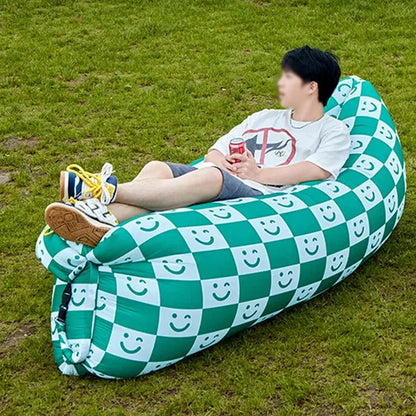 Music Festival Inflatable Sofa Outdoor Picnic Portable Air Lounger Waterproof
