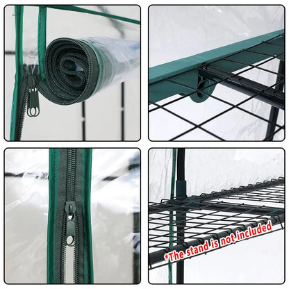 5 Tier Garden PVC Plant Insulation Warming Shed Conservatory Cover No Brackets