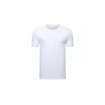 L Size Gildan Men T-shirt Plain Blank 100% premium Cotton Basic Tee Short Sleeve 76000 - White