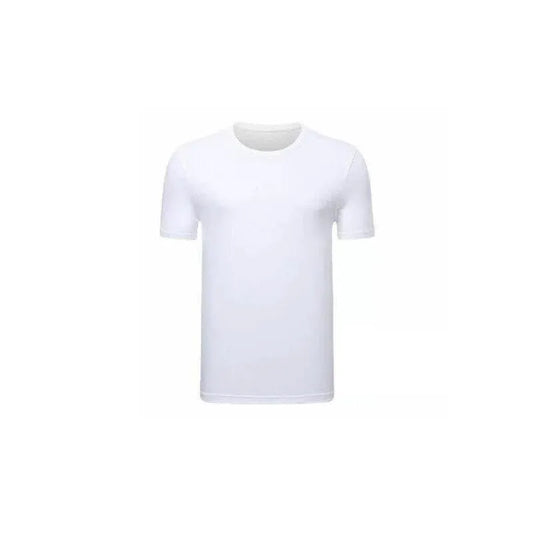 L Size Gildan Men T-shirt Plain Blank 100% premium Cotton Basic Tee Short Sleeve 76000 - White