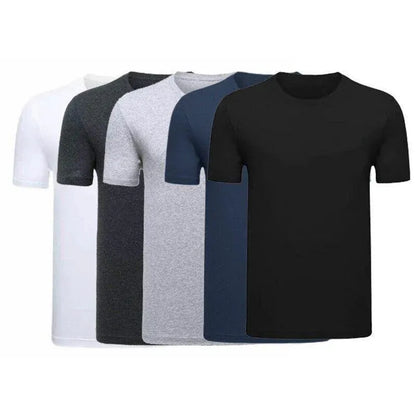 L Size Gildan Men T-shirt Plain Blank 100% premium Cotton Basic Tee Short Sleeve 76000 - White
