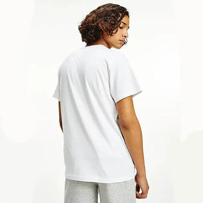 L Size Gildan Men T-shirt Plain Blank 100% premium Cotton Basic Tee Short Sleeve 76000 - White