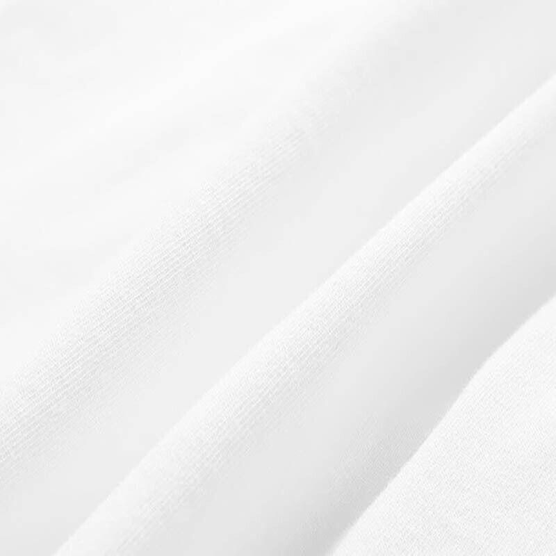 L Size Gildan Men T-shirt Plain Blank 100% premium Cotton Basic Tee Short Sleeve 76000 - White