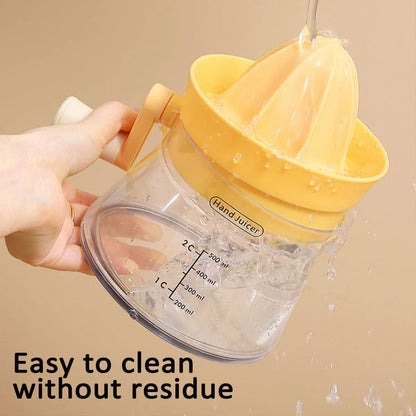 Manual Juice Extractor for Orange Lemon Home Citrus Juicer Hand Compressor - Green