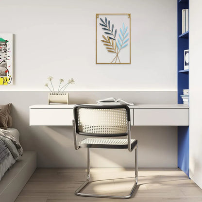 Modern Light Luxury Metal Wall Hanging Dining Living Room Bedroom Porch Decor