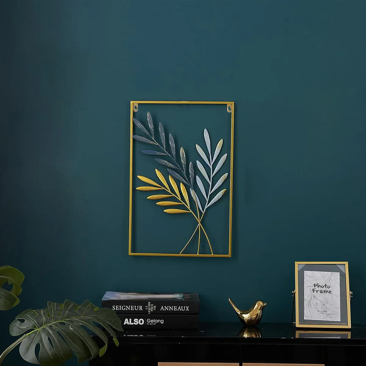 Modern Light Luxury Metal Wall Hanging Dining Living Room Bedroom Porch Decor
